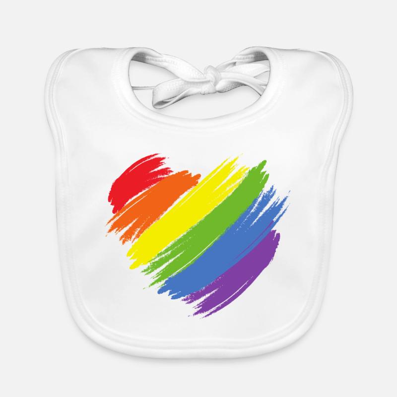LGBT | PRIDE 2019 Organic Baby Bibs