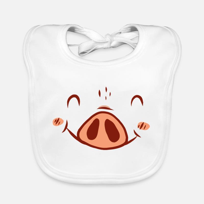 Pig costume Organic Baby Bibs