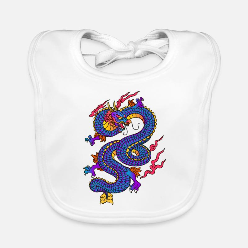Drache Baby Bio-Lätzchen