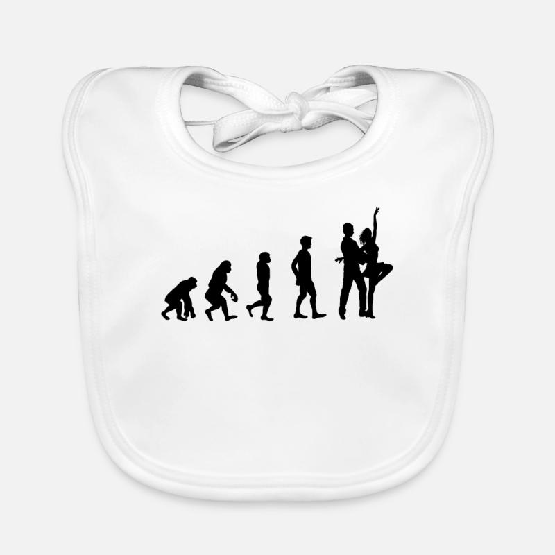 Danse - Chemise Ballet Dance Couple Evolution Gift Bavoir bio Bébé