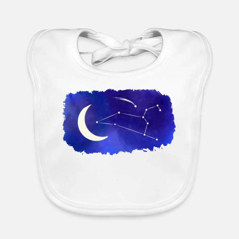 Sternzeichen Löwe Leo Baby Bio-Lätzchen