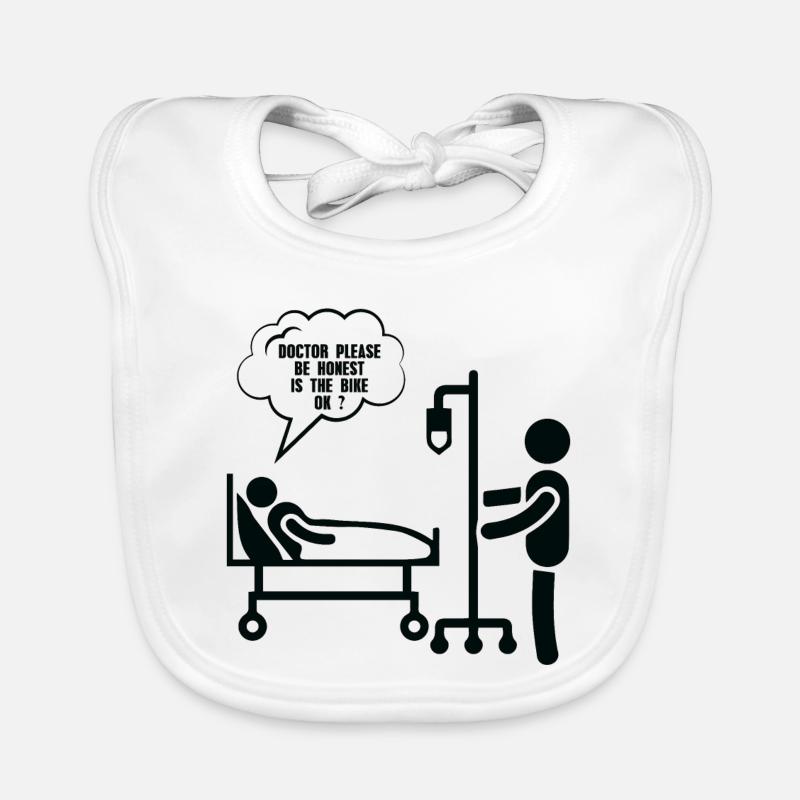 Cadeau cyclisme maillot cycliste Bavoir bio Bébé