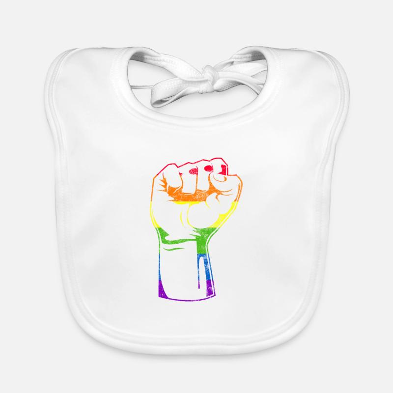 Human Rights Organic Baby Bibs