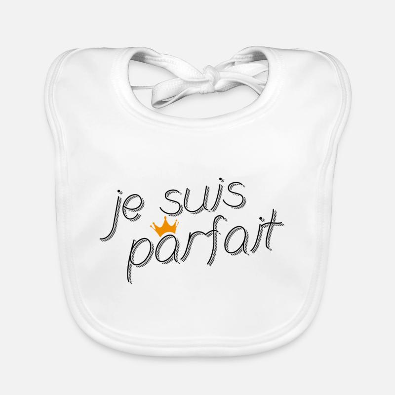 Bébé parfait (version garçon) Bavoir bio Bébé