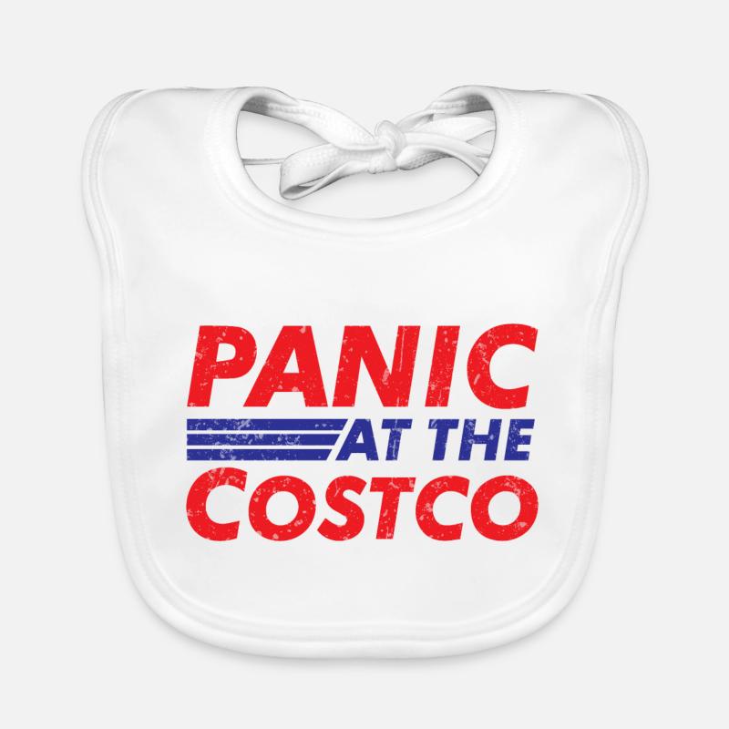 Panik bei der Costco Vintage Distressed Baby Bio-Lätzchen