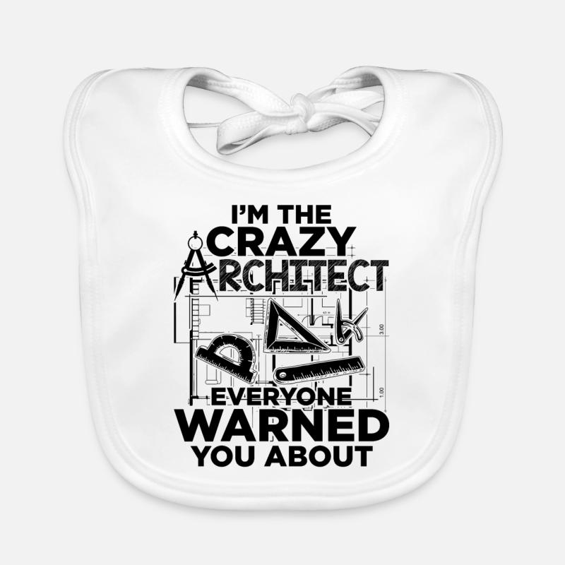 Architect Profession | Architects architecture gift Organic Baby Bibs