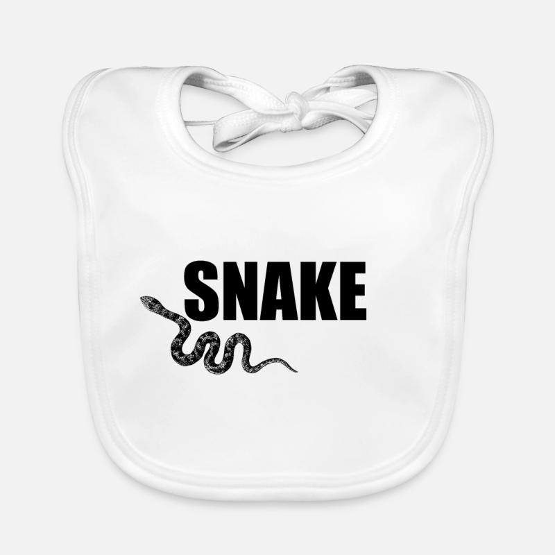 Serpent Bavoir bio Bébé