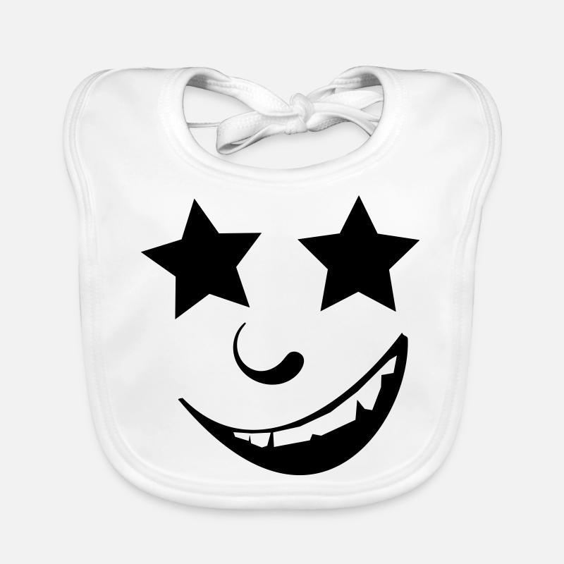 visage cool Bavoir bio Bébé