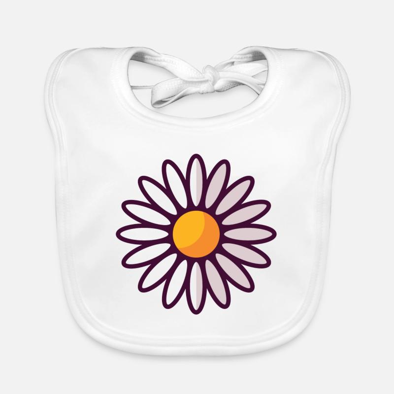 Gänseblümchen Baby Bio-Lätzchen