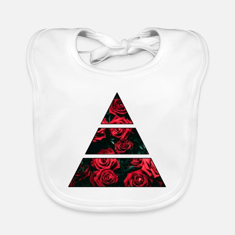 rose Organic Baby Bibs
