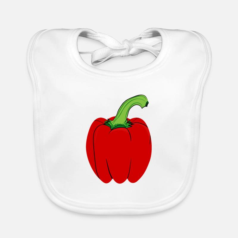 paprika Organic Baby Bibs