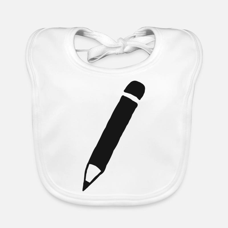 Stift Kunst Schule Bleistift Stifte malen Geschenk Baby Bio-Lätzchen