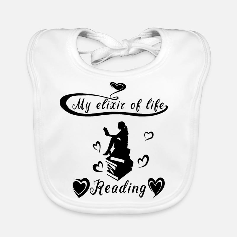 Lesen Baby Bio-Lätzchen