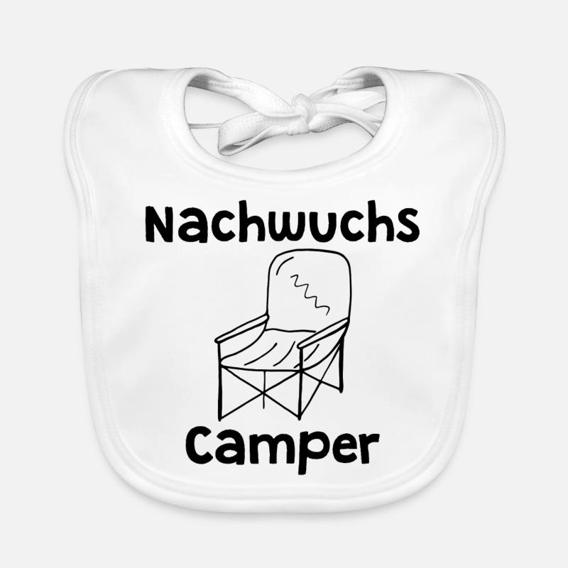 Nachwuchs Camper Geschenk Baby Kind Camping Geburt Baby Bio-Lätzchen