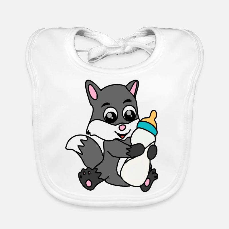 wolf Organic Baby Bibs