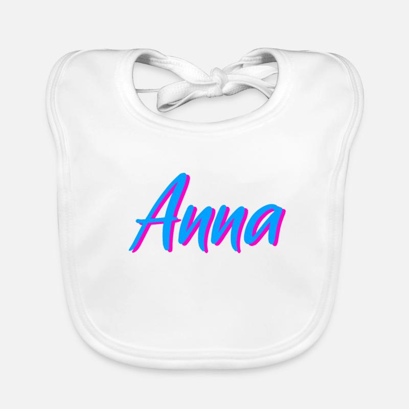 Anna Organic Baby Bibs