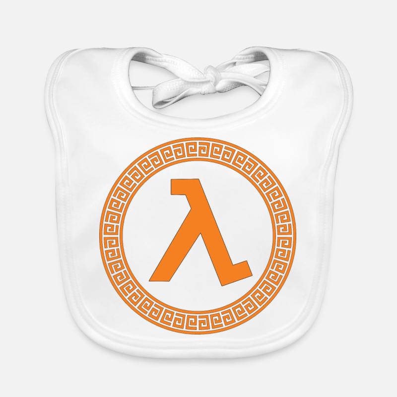 Lambda Bavoir bio Bébé