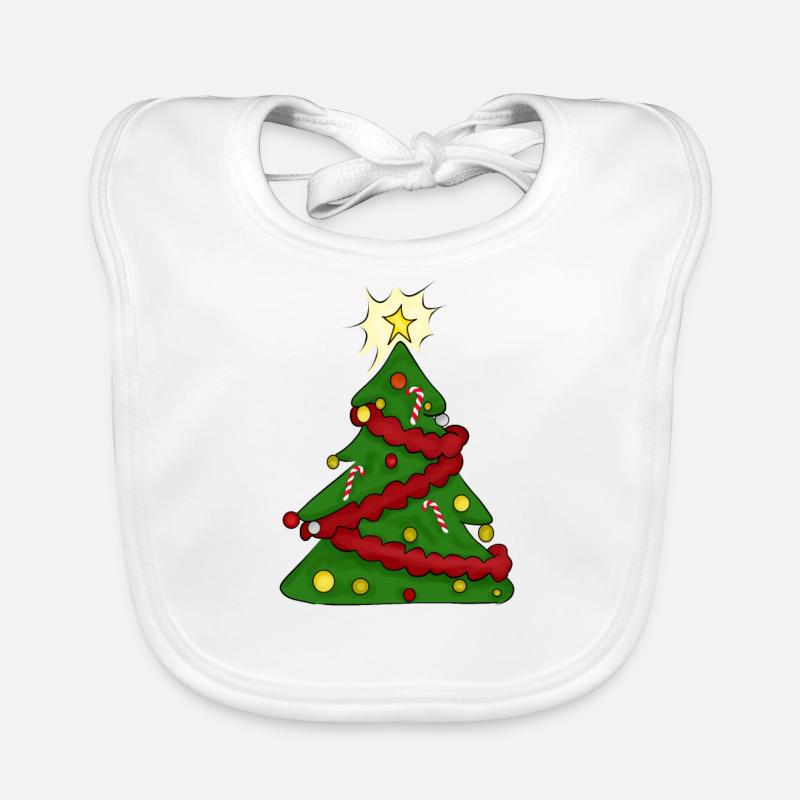 Sapin de Noël Bavoir bio Bébé