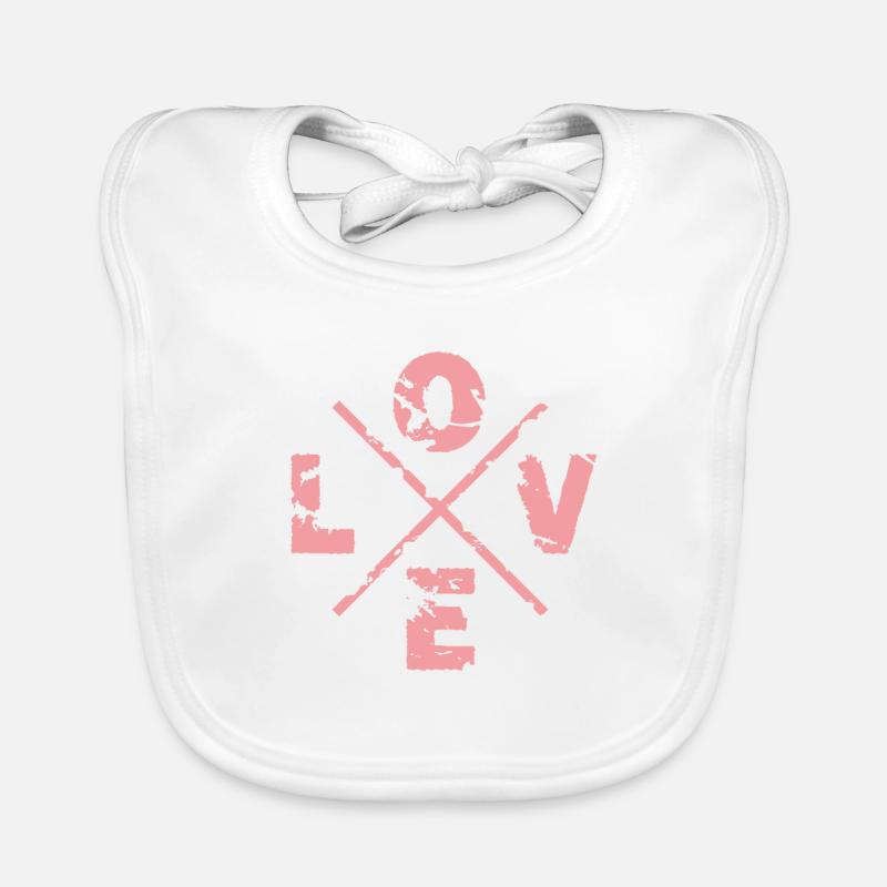 Tolérance d'amour Bavoir bio Bébé
