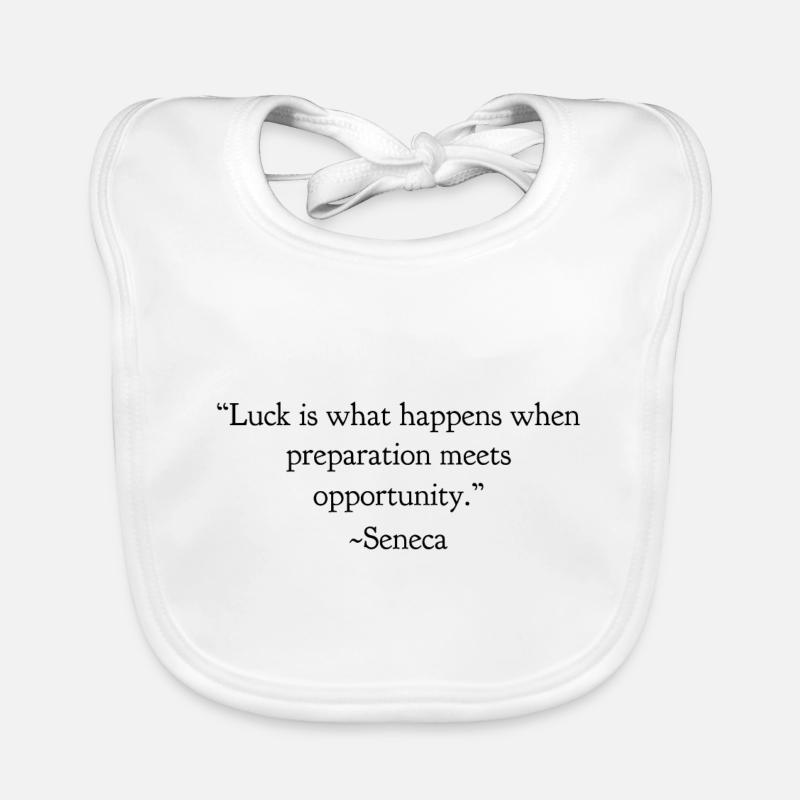 Quote from the Philosopher Organic Baby Bibs