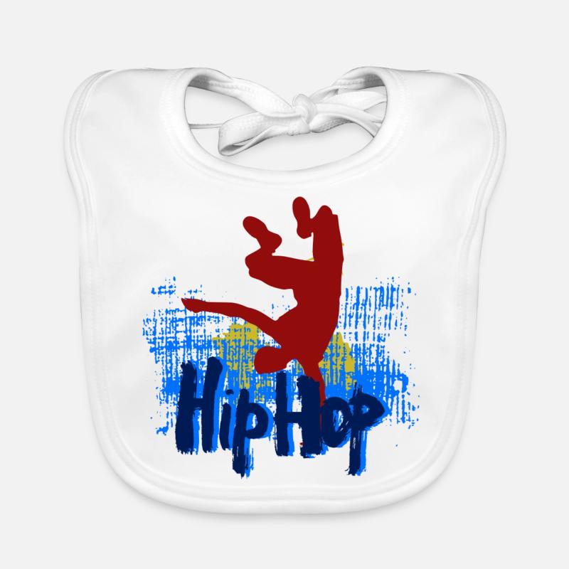 Hip hop Organic Baby Bibs
