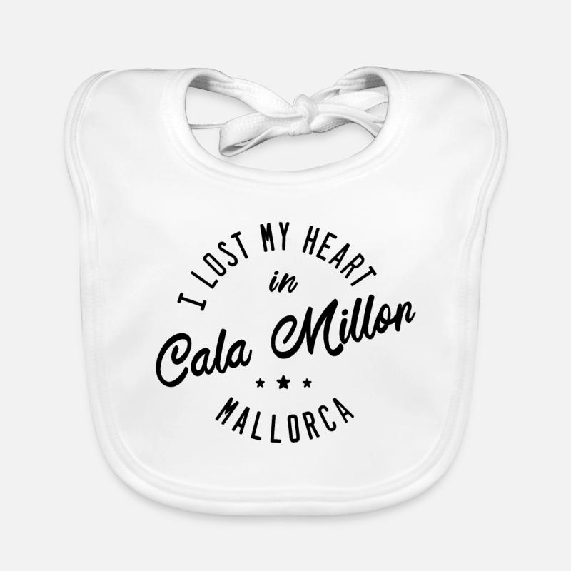Cala Millor Mallorca Baby Bio-Lätzchen