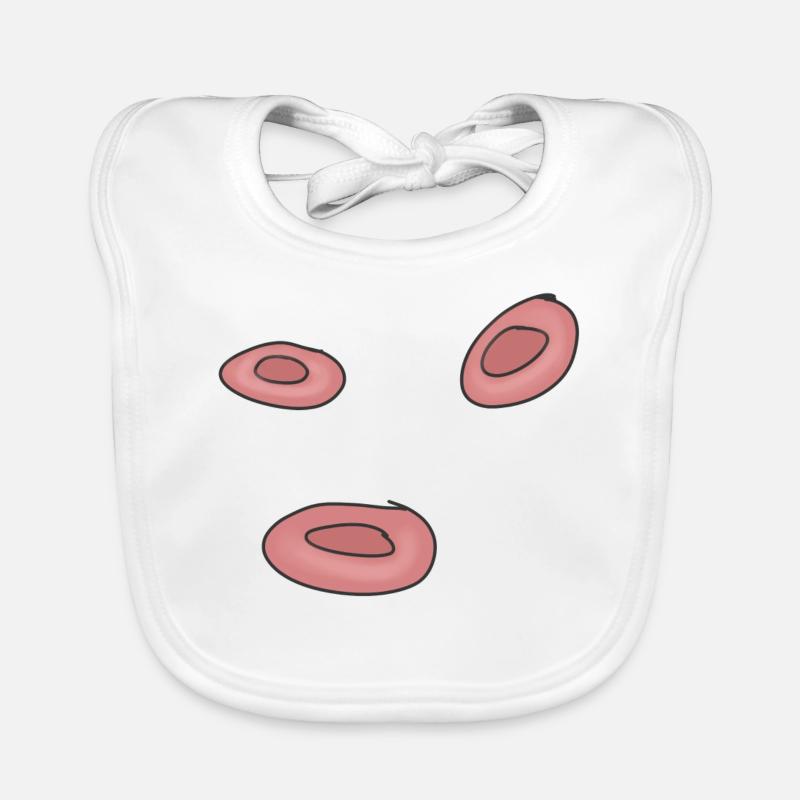 Cellules de cellules de sang Bavoir bio Bébé