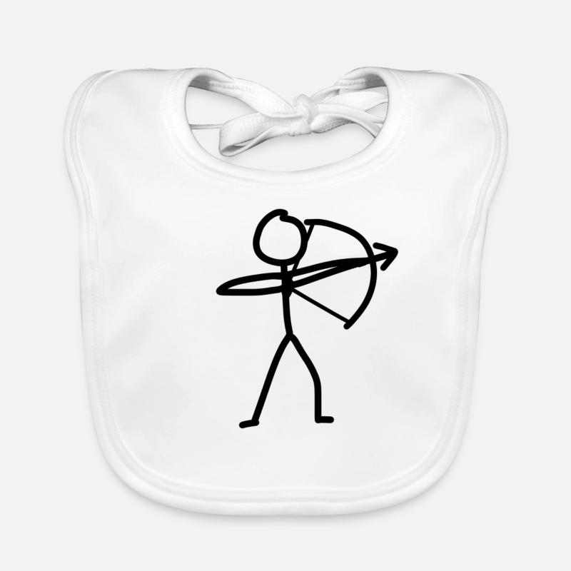 Archer Flèche Bavoir bio Bébé