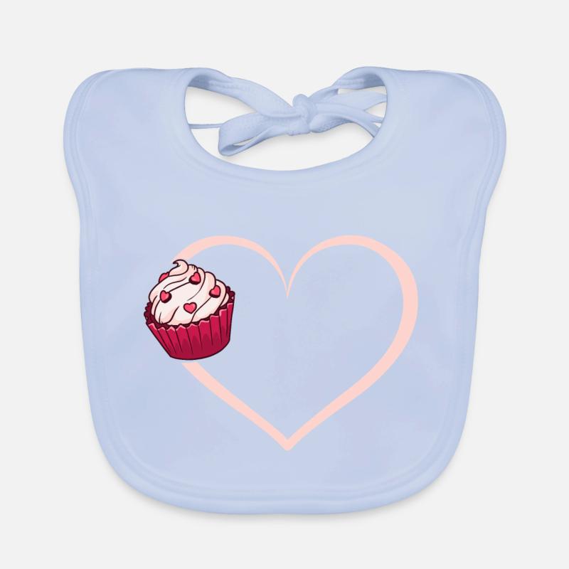 Cake Baking Gift Organic Baby Bibs