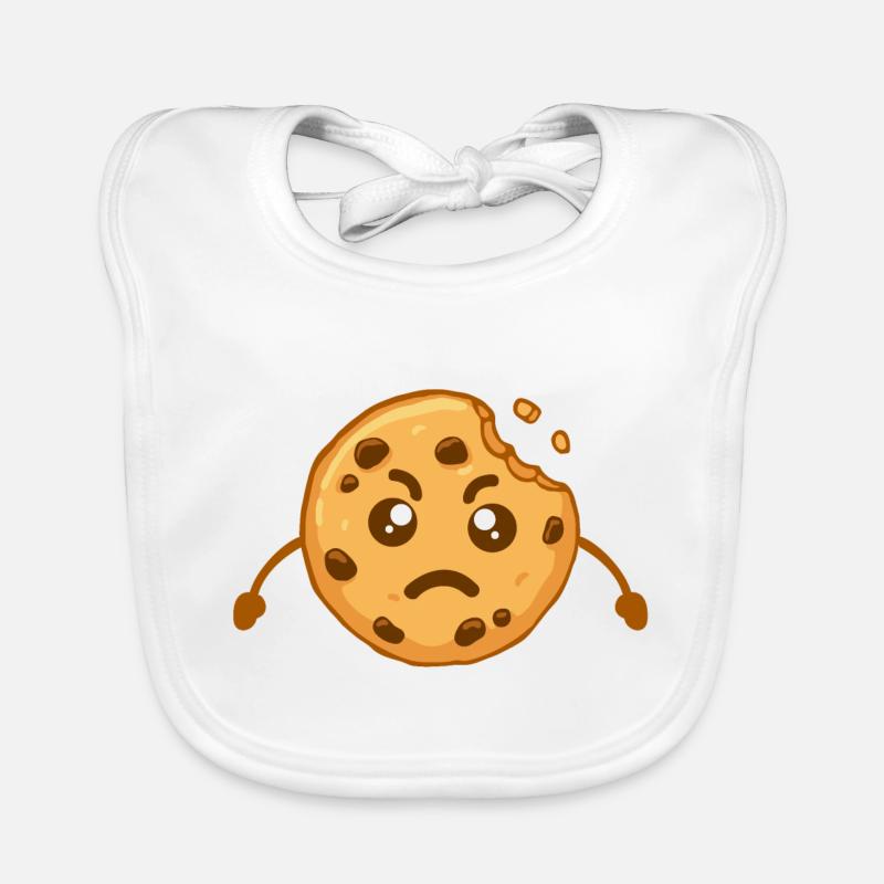 Biscuits Drôles de biscuits en cadeau Bavoir bio Bébé
