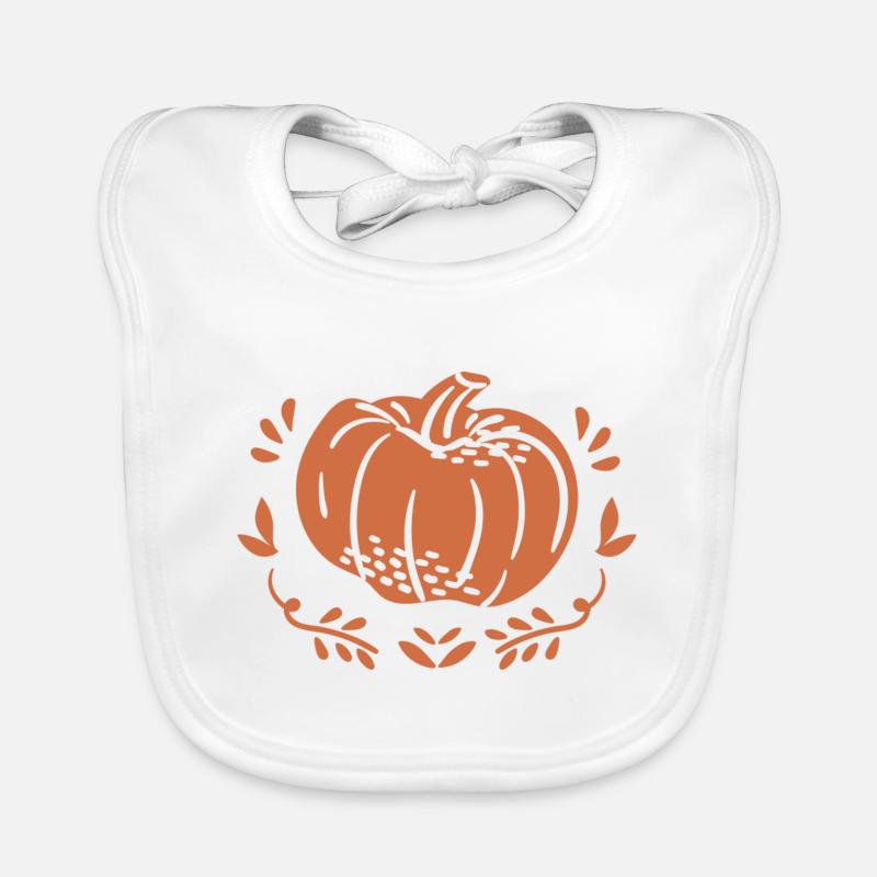 Pumpkin Organic Baby Bibs