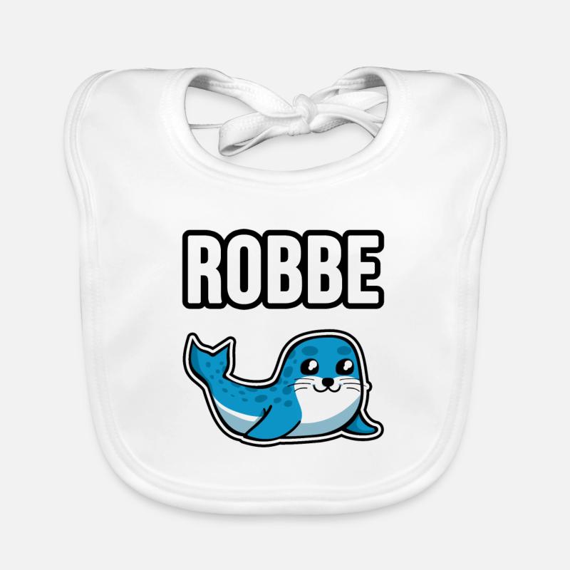 Bébé phoque Bavoir bio Bébé