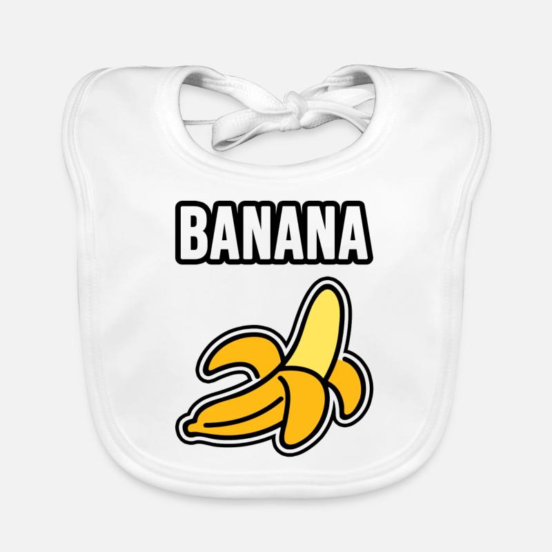 Banane Bavoir bio Bébé