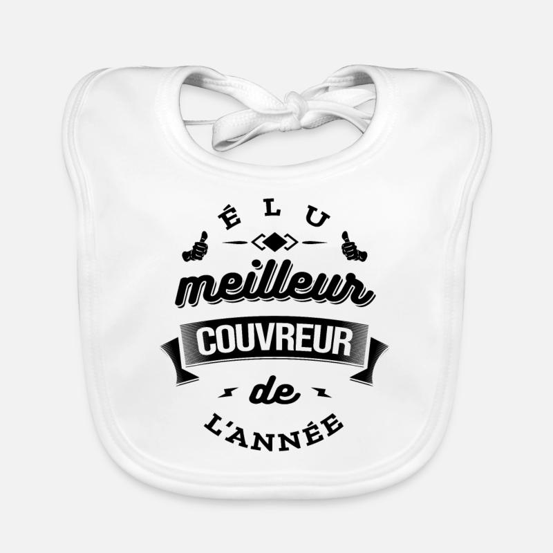 ÉLU MEILLEUR COUVREUR DE L'ANNÉE Bavoir bio Bébé
