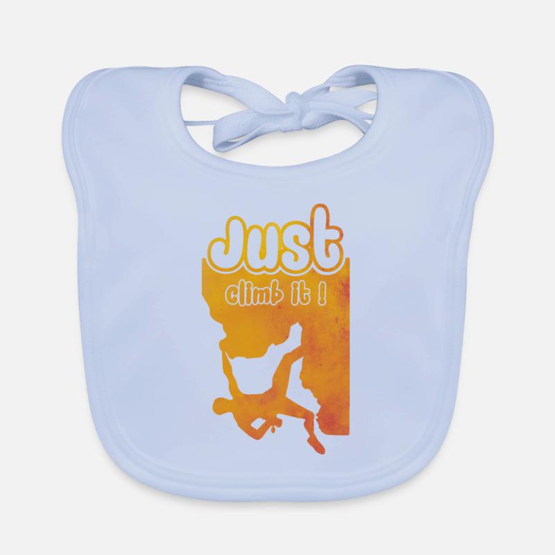 Just climb it! Organic Baby Bibs