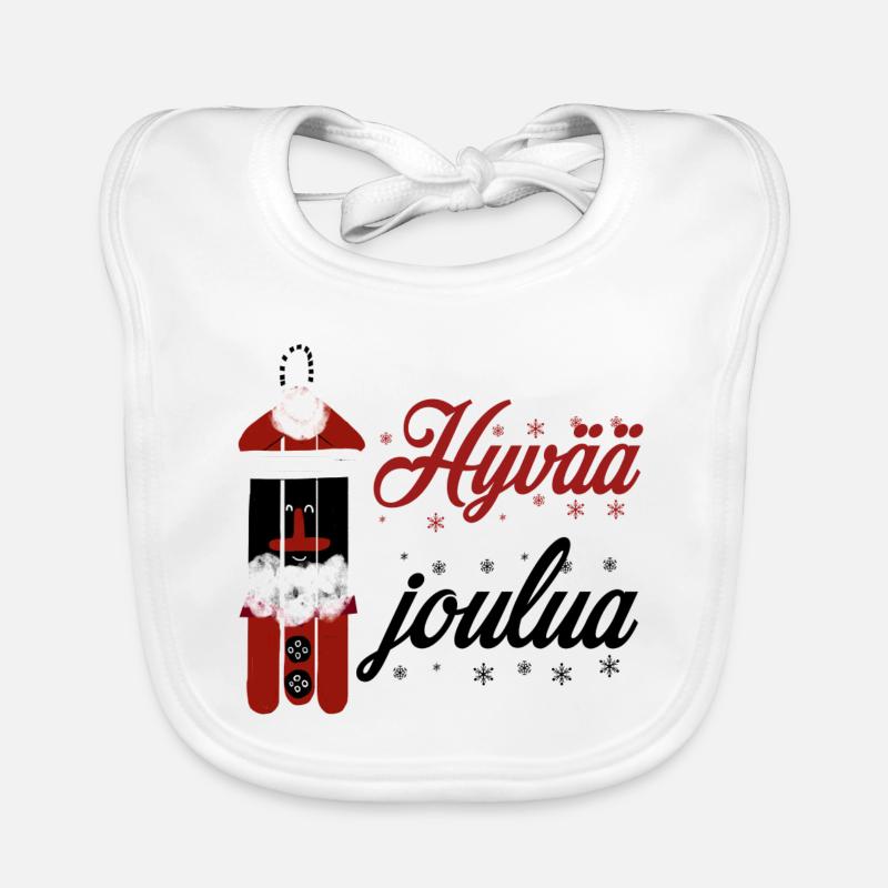 Joyeux Noël Bavoir bio Bébé