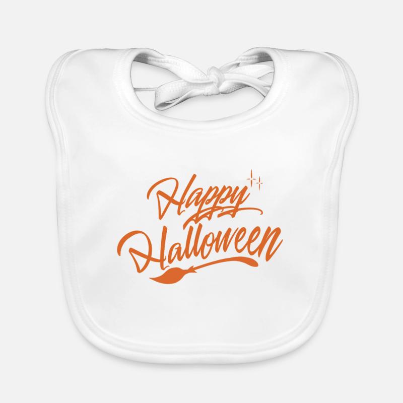 Happy Halloween Bavoir bio Bébé