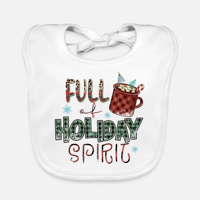 Joyeux Noël, Noël, Pull moche, Père Noël Bavoir bio Bébé