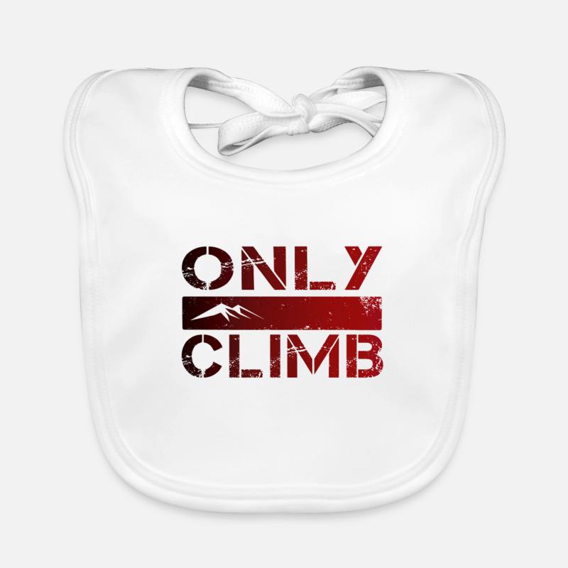 Only climb - passion escalade Bavoir bio Bébé