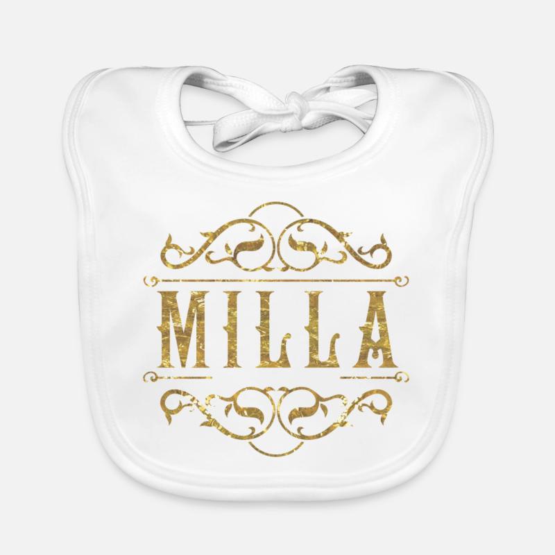 Milla or Bavoir bio Bébé