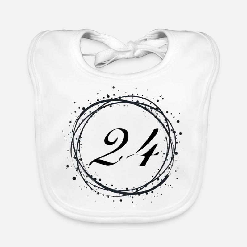 24 Baby Bio-Lätzchen