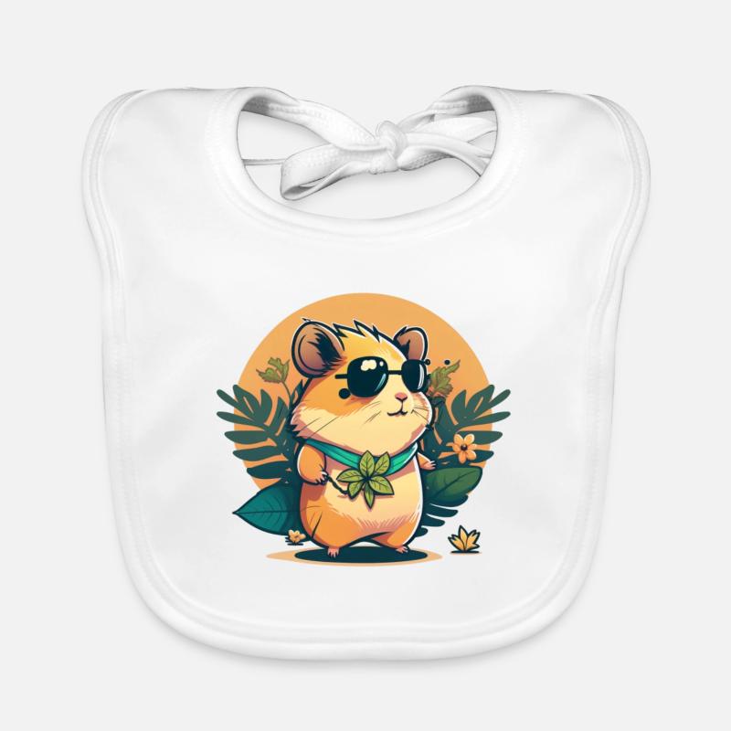 Hamster Cool 1 Bavoir bio Bébé