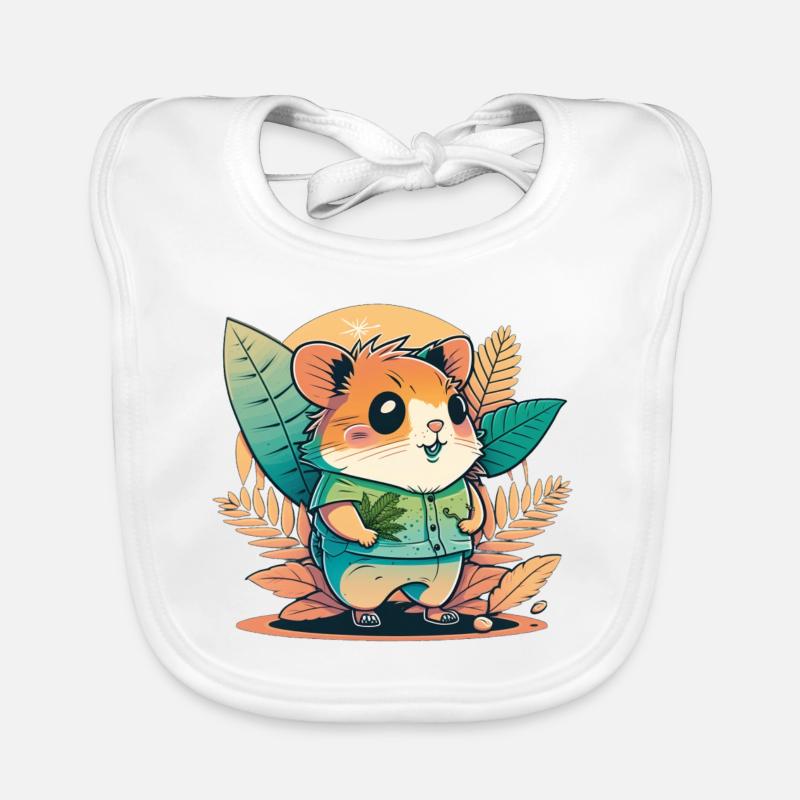 Hamster Cool 2 Bavoir bio Bébé
