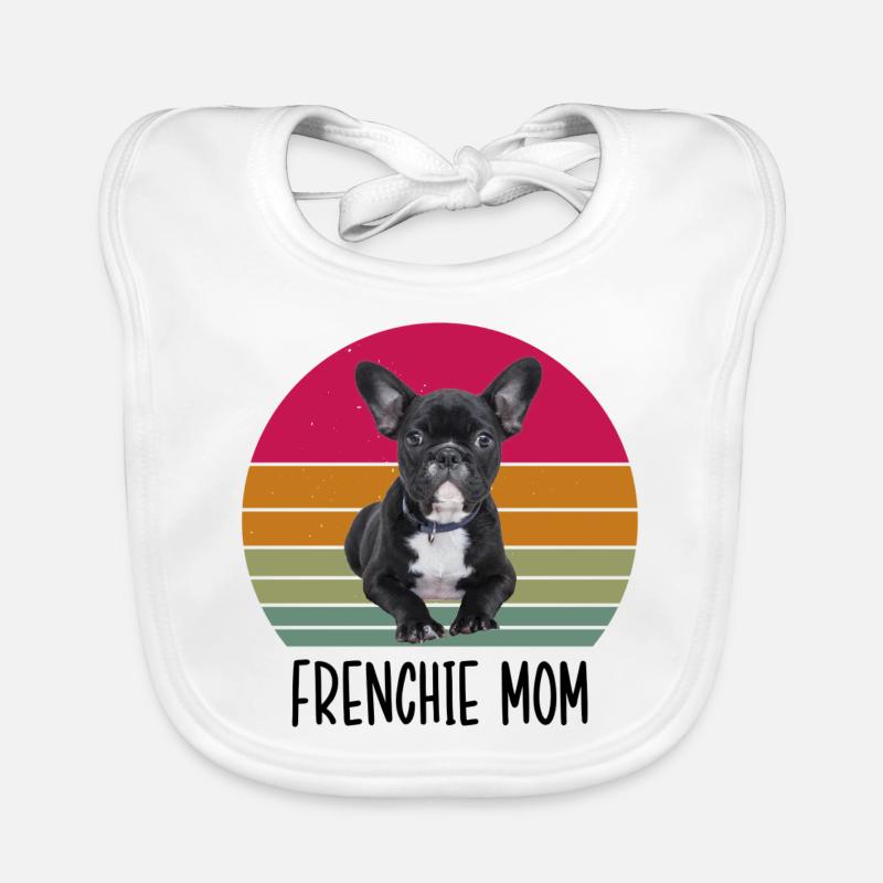 Frenchie Mom Organic Baby Bibs