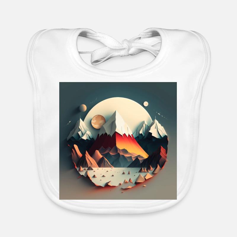 SURREAL Organic Baby Bibs