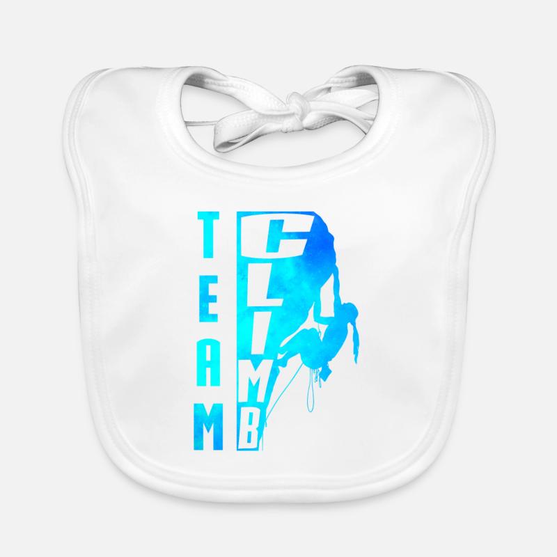 Team climb Bavoir bio Bébé