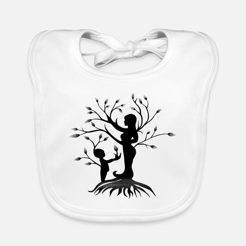 Amour mère et enfant Bavoir bio Bébé