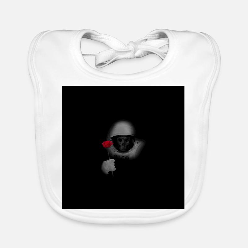 Dead Head dans l'espace Bavoir bio Bébé