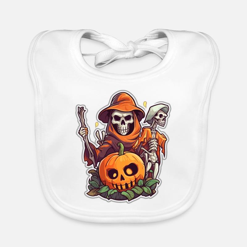 sorcière 5 Bavoir bio Bébé