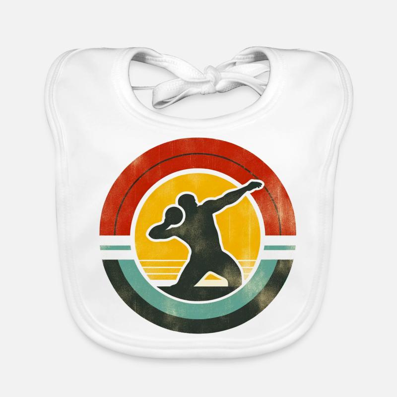 Shot Put Baby Bio-Lätzchen